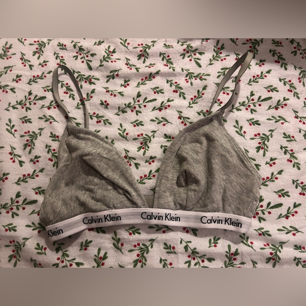 Calvin Klein - Modern Cotton Unlined Triangle Bralette